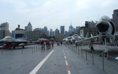 Intrepid flight deck