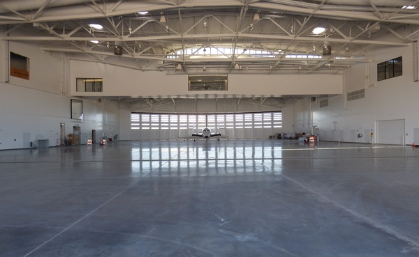 Spaceport America hangar