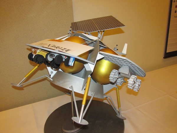 Peregrine lander model