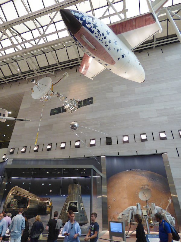 Apollo LM and Spirit of St. Louis