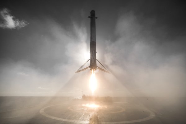 Falcon 9 stage landing