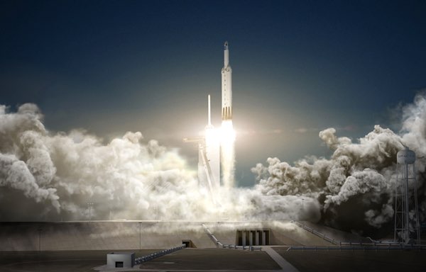 Falcon Heavy/Dragon launch