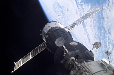 Soyuz at ISS