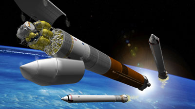 shuttle-derived heavy-lift launcher