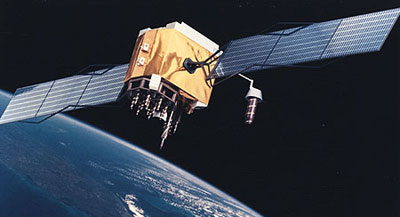 GPS satelite illustration