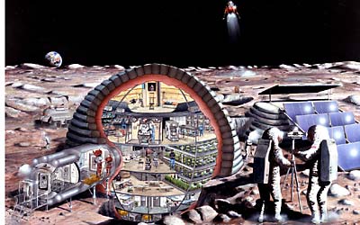 Moonbase illustration