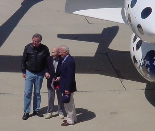 Rutan, Faget, and Aldrin