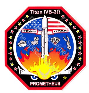 TITAN IV-B NROL-9 VAFB USAF DOD NRO CLASSIFIED SATELLITE Launch SPACE PATCH 