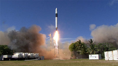 Falcon 1 flight 3 launch