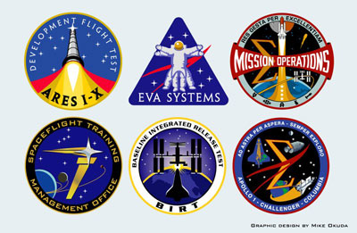 NASA Special Mission Logo Retro Badge Style 3" Decal Sticker #4888
