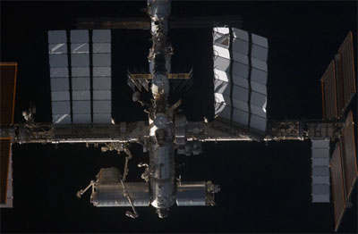 ISS during STS-119 mission