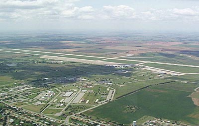 Oklahoma Spaceport aerial shot