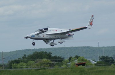 X-Racer landing