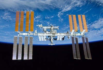 ISS during STS-132 mission
