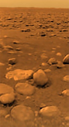 Titan surface