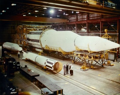 Saturn 1 and Redstone rockets