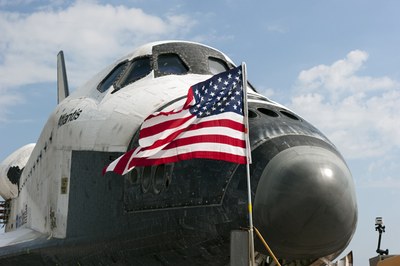 Atlantis after STS-135 landing