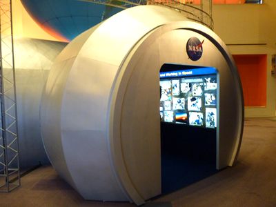 Destination Station exhibit