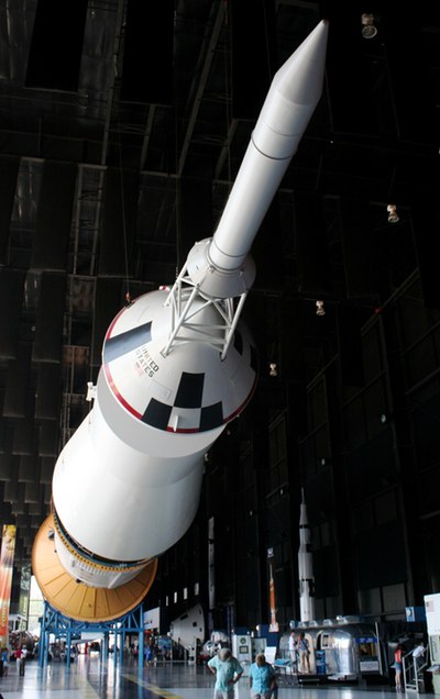 Saturn V in Davidson Center