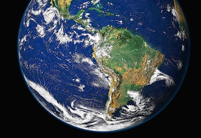 Latin America from space