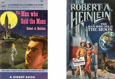 'The Man Who Sold the Moon' book covers