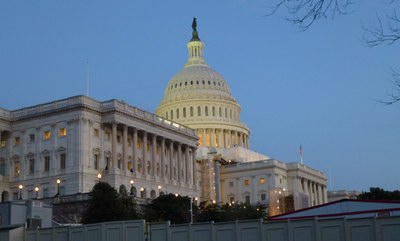 Capitol at dusk