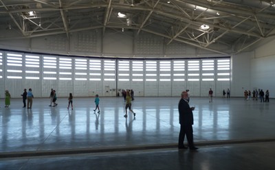 Spaceport America hangar