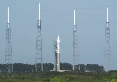 Atlas V at pad