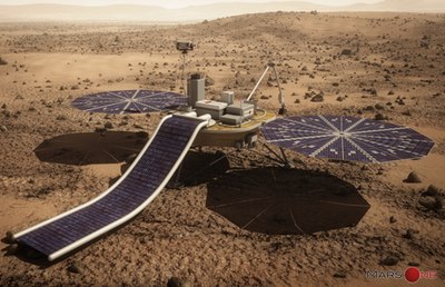 Mars One robotic lander