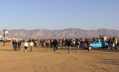 Mojave crowds
