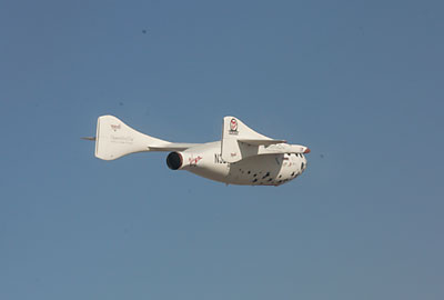 SpaceShipOne in flight
