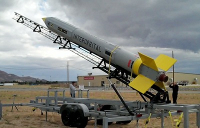 Interorbital rocket