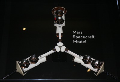 Mars spacecraft model