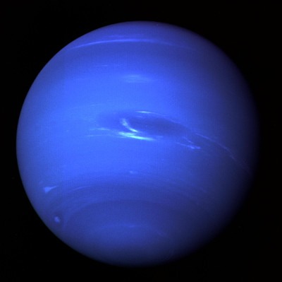 Neptune seen by Voyager 2