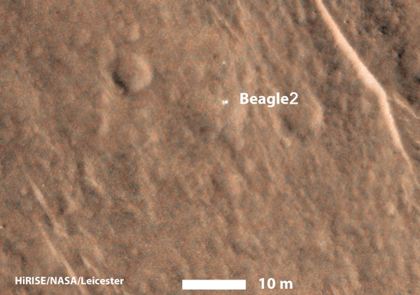 Beagle 2 on Mars