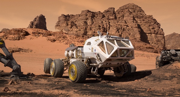 The Mrtian rover