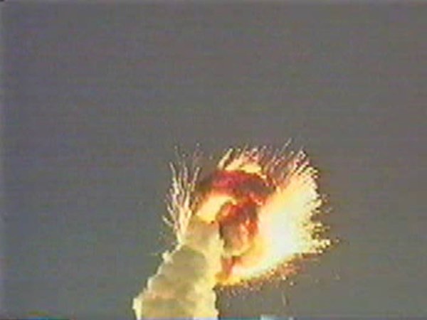 Titan IV launch failure