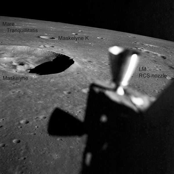 Apollo 10 lunar image