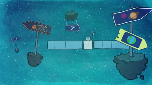 Rosetta and Philae cartoon