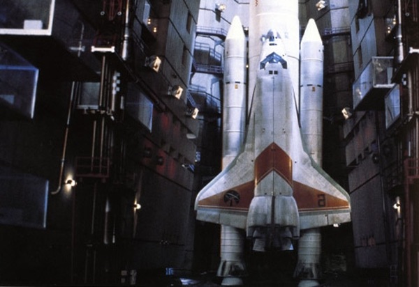 moonraker space shuttle model