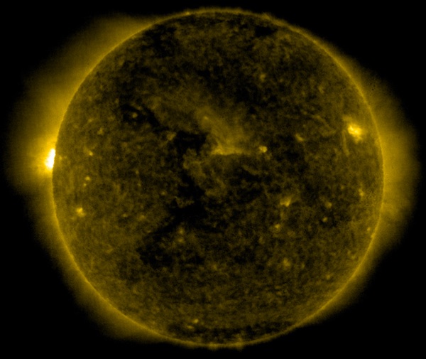 SOHO solar image