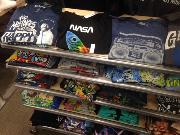 NASA t-shirts