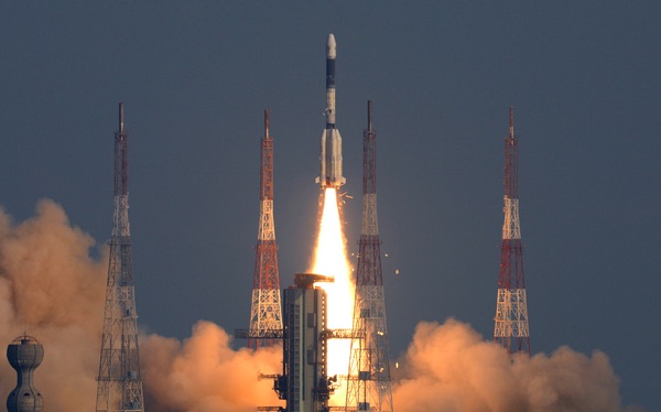 GSAT-7A launch