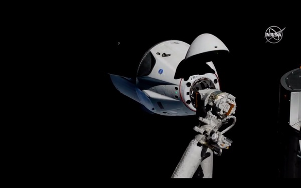 Crew Dragon at ISS