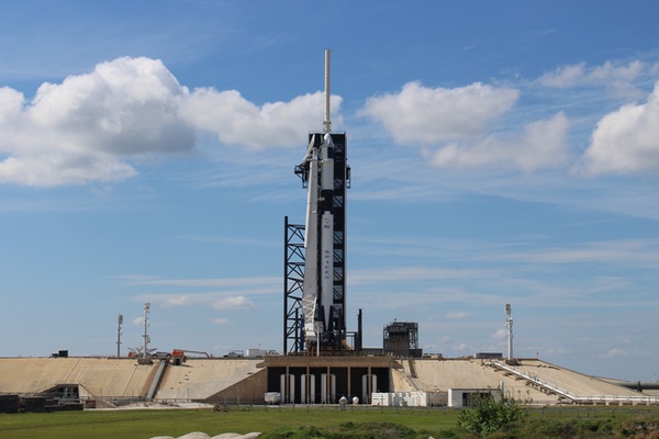 Crew Dragon and Falcon 9