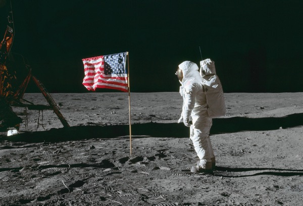 Aldrin on Moon