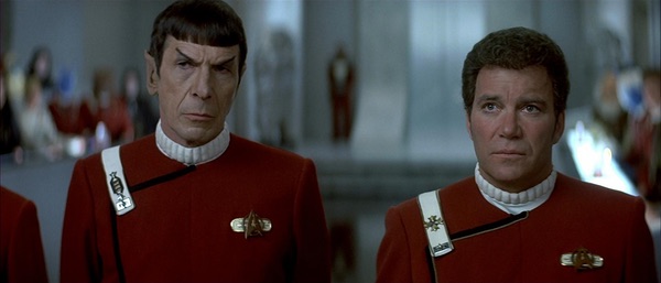 Kirk and Spock