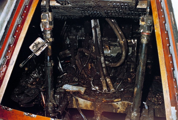 Apollo 1 after the fire