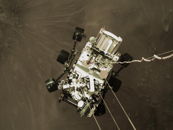 Rover landing