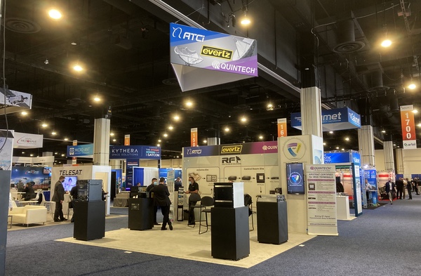 Satellite 2021 exhibit hall